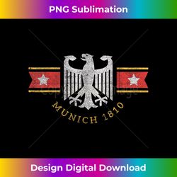 Munich Germany Eagle Stars and Bars Souvenir T - Sublimation-Optimized PNG File - Elevate Your Style with Intricate Details