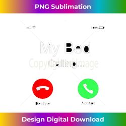 My Bed Is Calling - Sublimation-Optimized PNG File - Infuse Everyday with a Celebratory Spirit