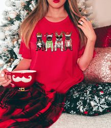 Christmas Dog Shirt, French Bulldogs Shirt, Dog Lover Gift, Dog Christmas Shirt, Dog Owner Christmas Gift, Holiday Shirt