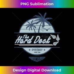 Top Gun Maverick The Hard Deck Palm Trees Logo Tank Top - Timeless PNG Sublimation Download - Crafted for Sublimation Excellence