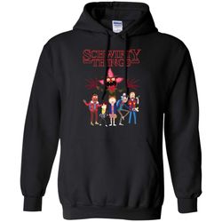 Rick And Morty Stranger things Parody Hoodie