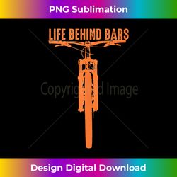 life behind bars art  cute i love mtb cross cycling gift tank top - futuristic png sublimation file - tailor-made for sublimation craftsmanship