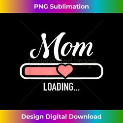 Mom loading bar heart - Sublimation-Optimized PNG File - Tailor-Made for Sublimation Craftsmanship