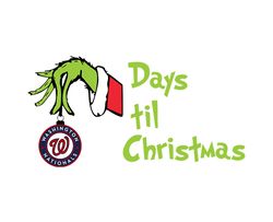 Washington Nationals Christmas Svg, Christmas Svg, Baseball Sports Svg, MLB Team Svg, MLB, MLB Design 19