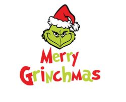Grinch Christmas SVG, christmas svg, grinch svg, grinchy green svg, funny grinch svg, cute grinch svg, santa hat svg 274