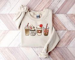 Christmas Dental Sweatshirt,Nurse Christmas Coffee Sweatshirt,Cute Gingerbread Latte Sweater,Coffee Lover Sweatshirt,Nur