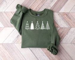 Christmas Tree Sweatshirt, Winter Cozy Hoodie For Women, Christmas Sweatshirt Gift, Christmas Sweatshirt, Unisex Holiday