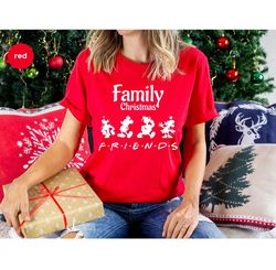 Disney Family Christmas Shirt, Disney World T Shirts, Christmas Gift, Gifts for Kids, Christmas Friends Tshirts, Disneyl