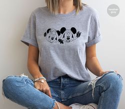 Disney Thanksgiving Shirt, Mickey and Minnie Mouse T Shirt, Fall Season T-Shirt, Thankful Tees, Gifts for Kids, Disneyla