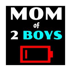 Mom Of 2 Boys Svg, Mothers Day Svg, Baby Boy Svg, Mom Svg, Mom And Baby Boy Svg, Mom Svg, Mom Love Svg, Mom Gifts, Mom L