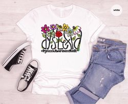 Floral Dyslexia Shirt, Dyslexia Gifts, Dyslexia Teacher Shirt, Dyslexia Awareness Month, Dyslexia Therapist Outfit, Octo