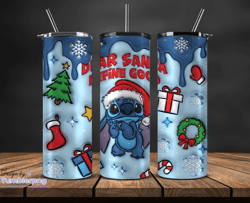 Grinchmas Christmas 3D Inflated Puffy Tumbler Wrap Png, Christmas 3D Tumbler Wrap, Grinchmas Tumbler PNG 22