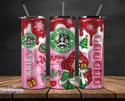 Grinchmas Christmas 3D Inflated Puffy Tumbler Wrap Png, Christmas 3D Tumbler Wrap, Grinchmas Tumbler PNG 45
