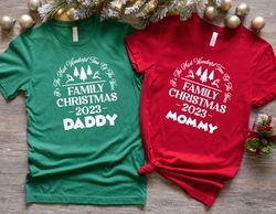 Family Christmas 2023 Custom Shirt, Christmas Family Shirt, Family Christmas Shirt, Dear Santa Tshirt, Gift For Christma