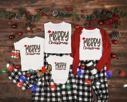 Buffalo Plaid Christmas Shirt, Merry Christmas Shirt, Christmas Gift, Christmas T-shirt, Christmas Family Shirt, Holiday