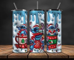 Christmas 20oz Tumbler Wrap PNG, Christmas 3D Inflated Puffy Tumbler Wrap Png, Grinchmas 20oz Png 298