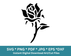 Rose Flower SVG, Floral Decoration SVG, Rose svg, Flower SVG, Flower Bouquet svg, Rose Floral svg, Nature Svg,Cricut Cut