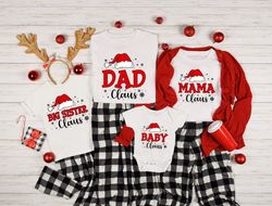 Santa Claus Christmas Family Custom Shirts, Family Christmas Shirts, Dear Santa Tshirt, Christmas Family Shirt, Christma