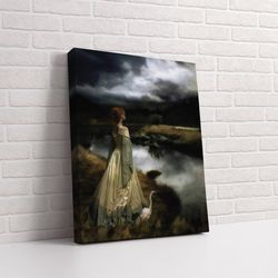 Whispers on the Wind by Edward Hughes Canvas, Edward Hughes Poster, High Quality Print, Ready to Hang