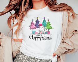 I Want A Hippopotamus For Christmas Shirt ,Christmas Hippo Shirt ,Funny Christmas Shirt,Christmas kid shirts,Christmas g