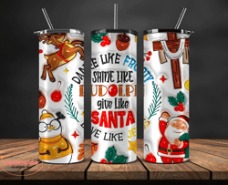 Grinchmas Christmas 3D Inflated Puffy Tumbler Wrap Png, Christmas 3D Tumbler Wrap, Grinchmas Tumbler PNG 143