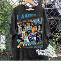 vintage 90s graphic style lamelo ball t-shirt - lamelo ball t-shirt - retro american basketball oversized t-shirt bootle