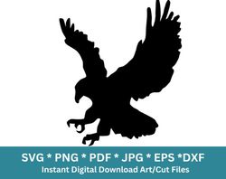 Eagle SVG Files for Cricut - Instant Digital Download, Perfect for DIY Projects and Crafts