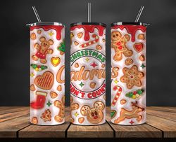 Grinchmas Christmas 3D Inflated Puffy Tumbler Wrap Png, Christmas 3D Tumbler Wrap, Grinchmas Tumbler PNG 90