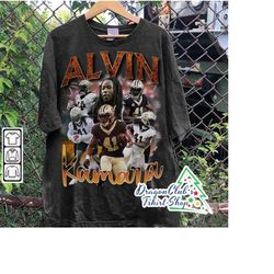 Vintage 90s Graphic Style Alvin Kamara Sweatshirt - Alvin Kamara T-Shirt - Retro American Football Oversized T-Shirt Foo