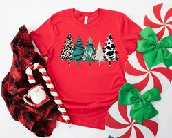 Christmas Tree Shirt, Merry Christmas Trees, Christmas Shirt, Christmas shirt, Holiday Shirts for Women, Winter Shirt, C
