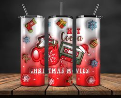 Grinchmas Christmas 3D Inflated Puffy Tumbler Wrap Png, Christmas 3D Tumbler Wrap, Grinchmas Tumbler PNG 63