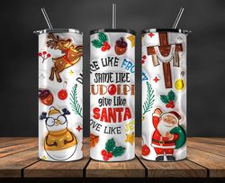 Grinchmas Christmas 3D Inflated Puffy Tumbler Wrap Png, Christmas 3D Tumbler Wrap, Grinchmas Tumbler PNG 109