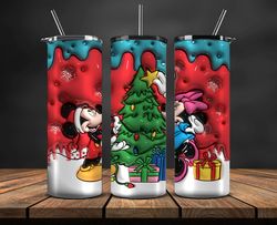 Christmas 20oz Tumbler Wrap PNG, Christmas 3D Inflated Puffy Tumbler Wrap Png, Grinchmas 20oz Png 72