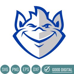 Saint Louis Billikens Svg, Football Team Svg, Basketball, Collage, Game Day, Football, Instant Download