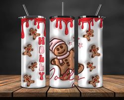 Grinchmas Christmas 3D Inflated Puffy Tumbler Wrap Png, Christmas 3D Tumbler Wrap, Grinchmas Tumbler PNG 60