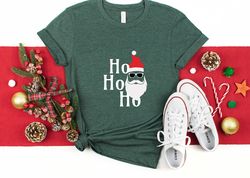 Christmas Santa Claus Ho Ho Ho Shirt, Cute Christmas T Shirt, Gift For Christmas, New Year Shirt, Most Wonderful Time Of