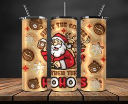 Grinchmas Christmas 3D Inflated Puffy Tumbler Wrap Png, Christmas 3D Tumbler Wrap, Grinchmas Tumbler PNG 94