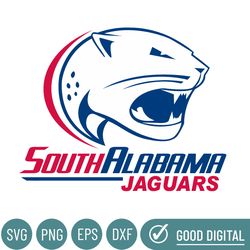 South Alabama Jaguars Svg, Football Team Svg, Basketball, Collage, Game Day, Football, Instant Download