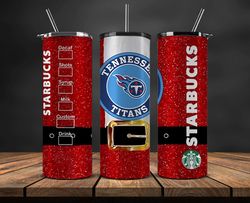 Tennessee Titans Christmas Tumbler Png, NFL Merry Christmas Png, NFL, NFL Football Png 96