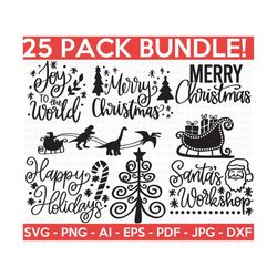 Christmas SVG Bundle, Christmas SVG, Winter svg, Santa SVG, Holiday, Merry Christmas, Elf svg, Funny Christmas Shirt, C
