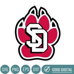 South Dakota Coyotes Svg, Football Team Svg, Basketball, Collage, Game Day, Football, Instant Download