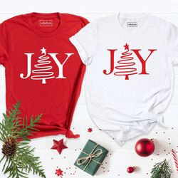 Christmas Joy T-Shirt, Joy Shirt, Happy Christmas Shirt, Christmas T-Shirt, Christmas Tee Shirt