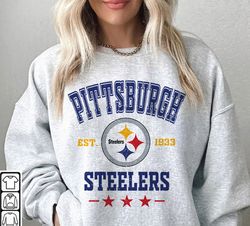 Pittsburgh Steelers Football Sweatshirt, NFL Logo Sport Sweatshirt, NFL Unisex Football tshirt, Hoodies