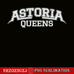 Astoria Queens NYC Style PNG, Queens NYC PNG, Retro Queens PNG