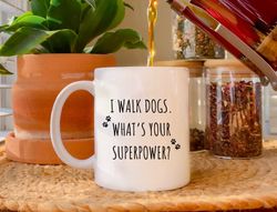 Dog Walker Coffee Mug, Dog Sitter Appreciation Gift, Christmas Gift, Thank You Gift, Christmas Gift Idea, Dog Walker Gif