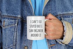 Funny Engineer Coffee Mug, Sarcastic Gift, Gift For Engineer Boyfriend Girlfriend, Software Engineer Saying, Coworker Gi