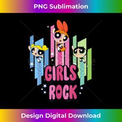 CN The Powerpuff Girls Rock - Innovative PNG Sublimation Design - Challenge Creative Boundaries