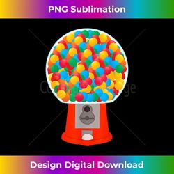 bubble gum machine gumball machine fun halloween party - urban sublimation png design - animate your creative concepts