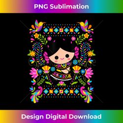 mexican doll lele maria - crafted sublimation digital download - spark your artistic genius