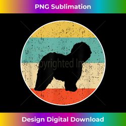 Old English Sheepdog Dog Gift - Eco-Friendly Sublimation PNG Download - Chic, Bold, and Uncompromising